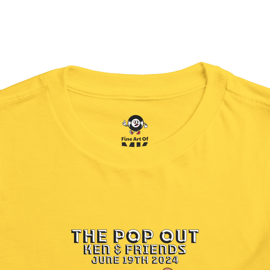 The Pop Out - Toddler Short Sleeve Tee