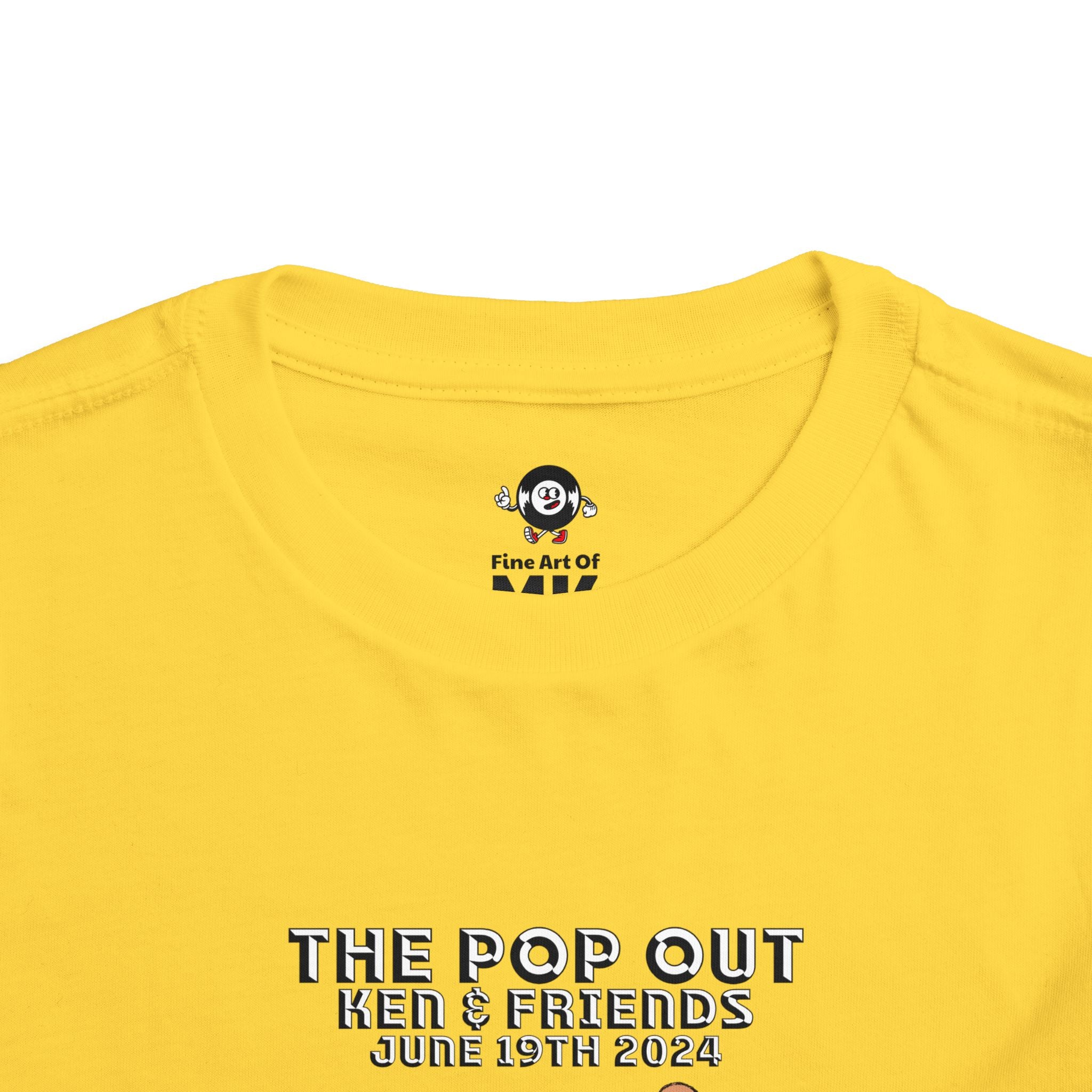 The Pop Out - Toddler Short Sleeve Tee