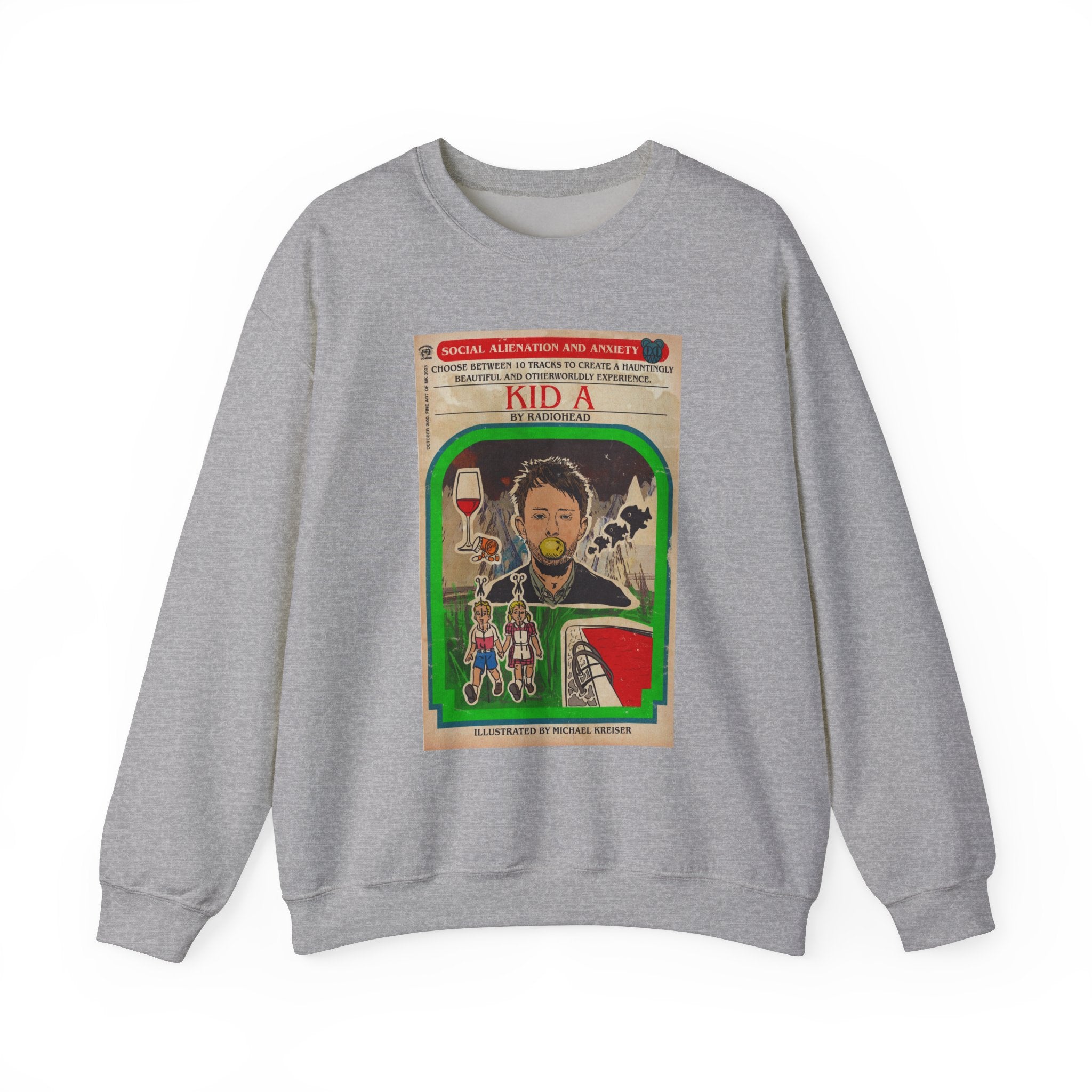 Kid A - Unisex Heavy Blend™ Crewneck Sweatshirt