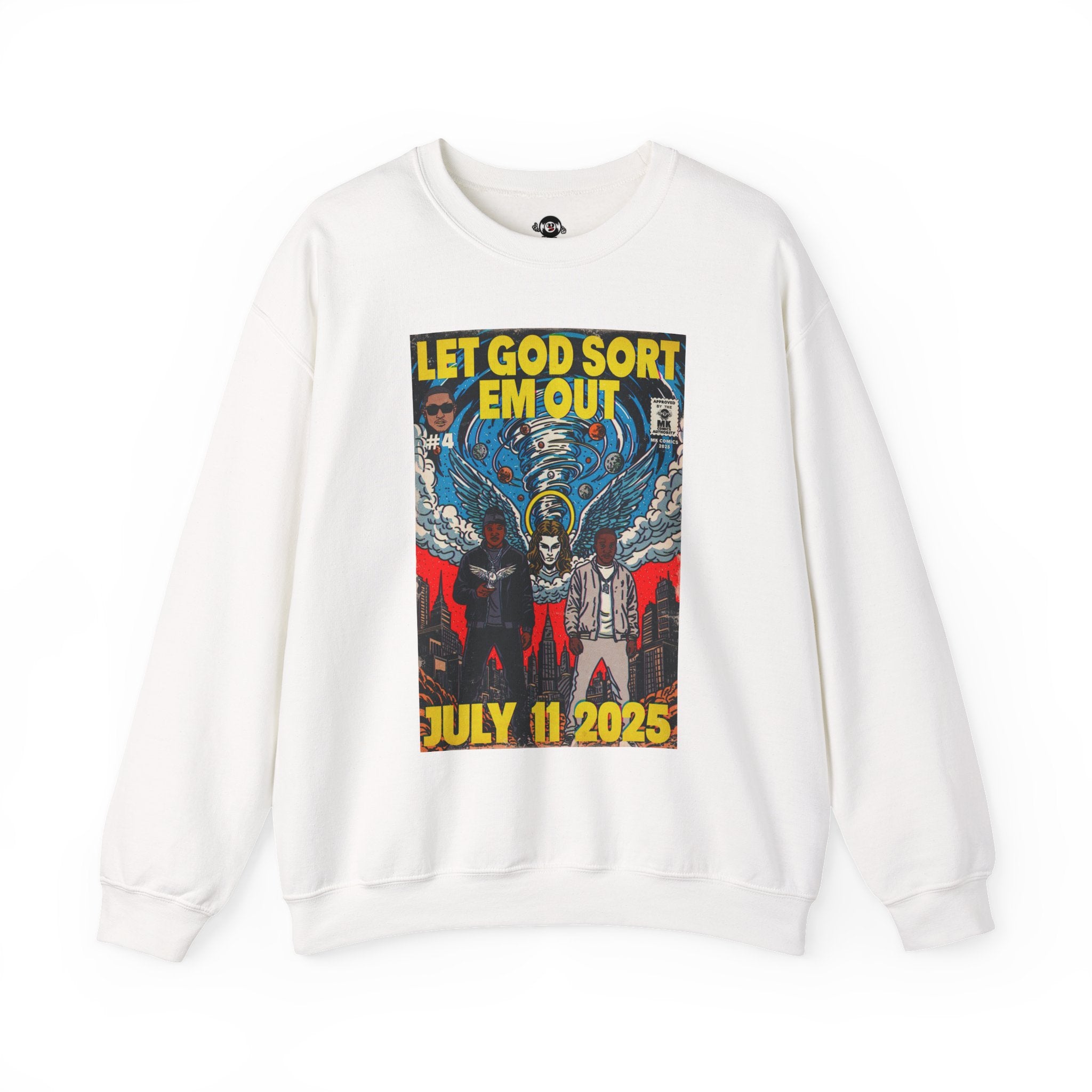 Let God Sort Em Out - Unisex Heavy Blend™ Crewneck Sweatshirt