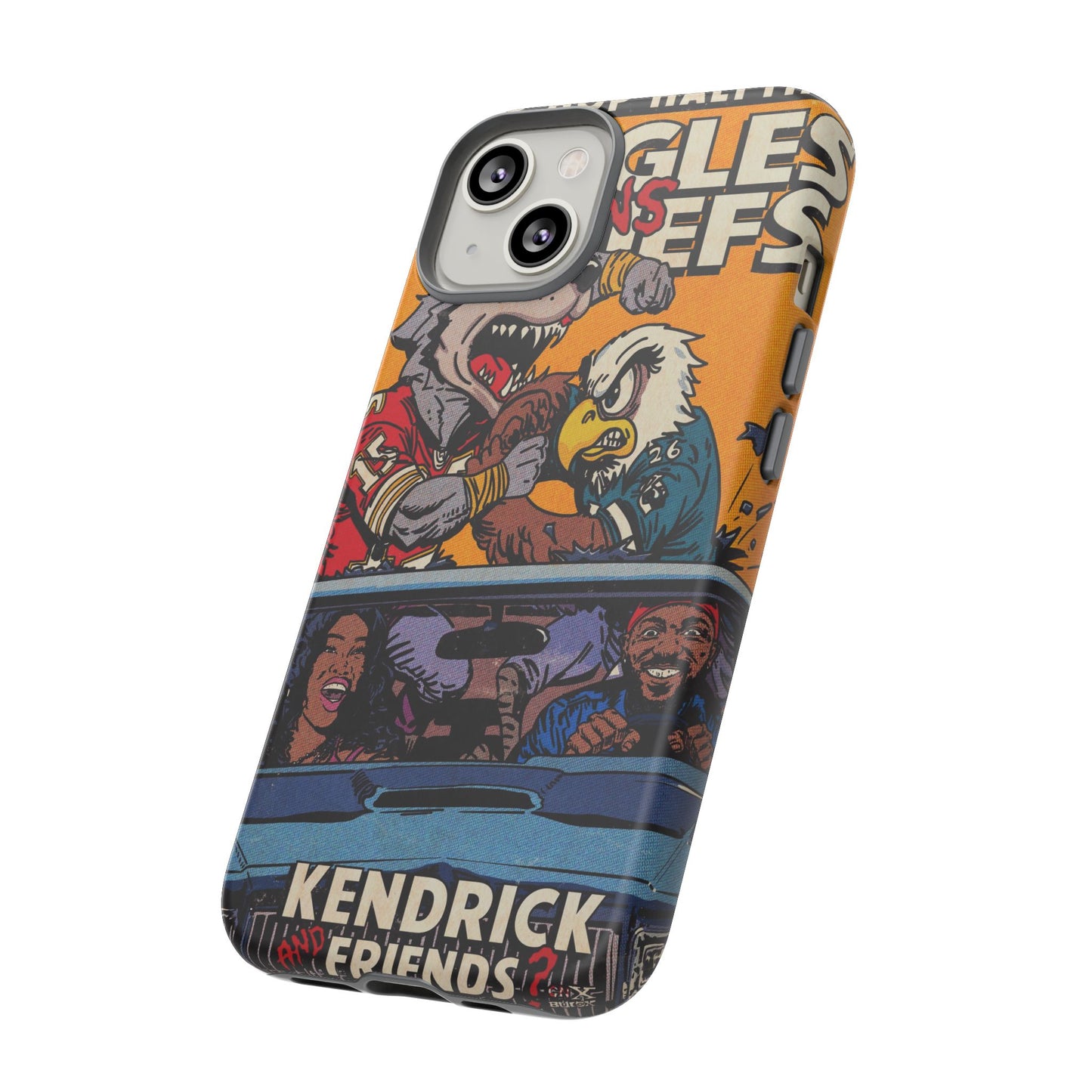 Kendrick & SZA - 2025 Halftime - Eagles vs Chiefs - Tough Phone Cases