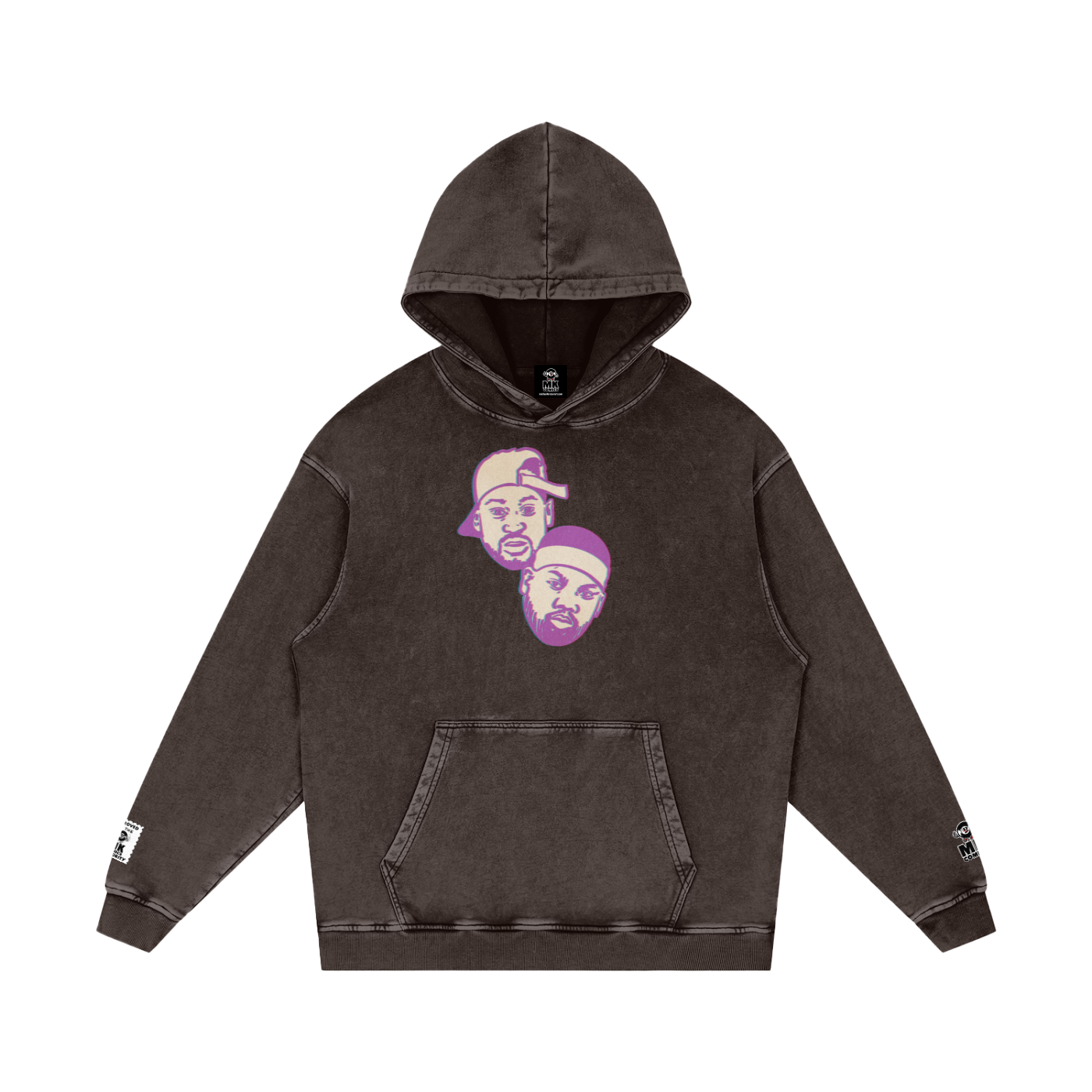 Only Built 4 Cuban Linx - Snow Washed Loose Cotton Hoodie