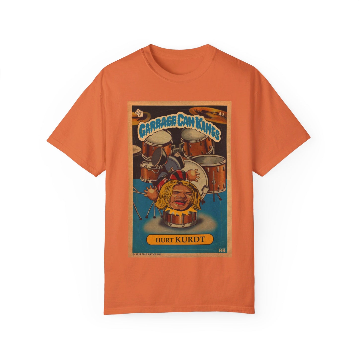 Hurt KURDT - Garbage Can Kings - Nirvana - Unisex Garment-Dyed T-shirt