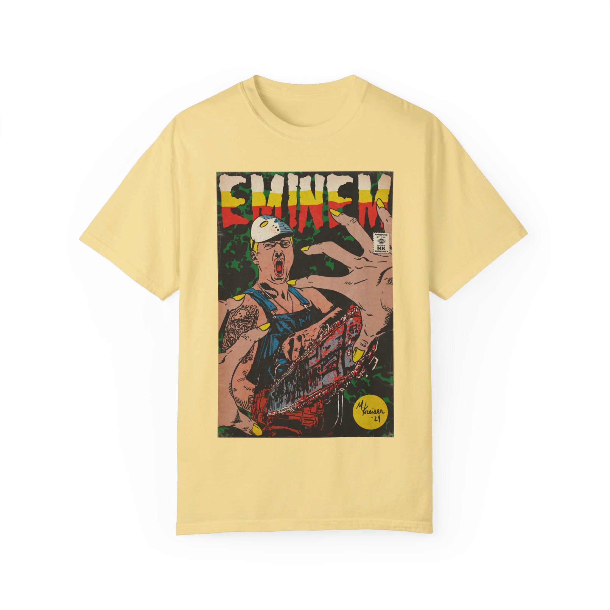 Em - Comic Book Art - Unisex Comfort Colors T-shirt