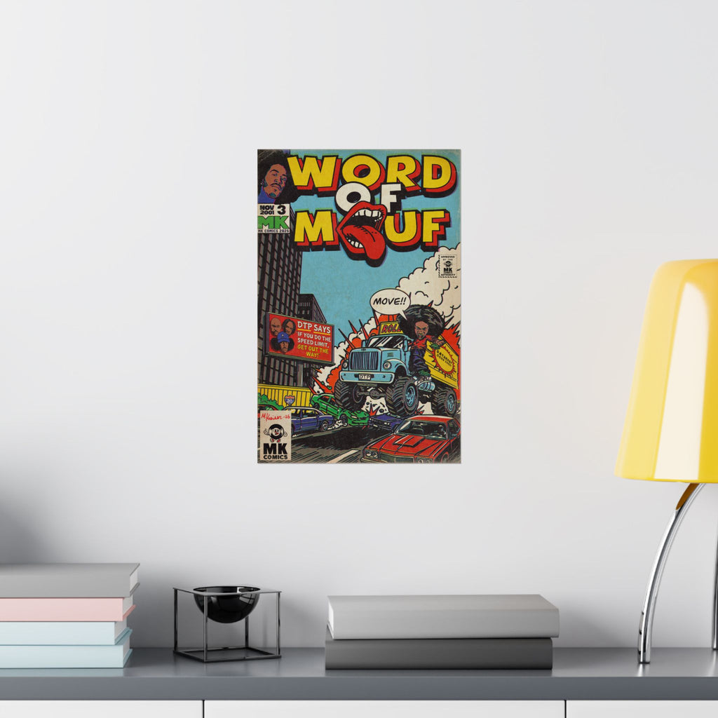 Word of Mouf - Matte Vertical Posters