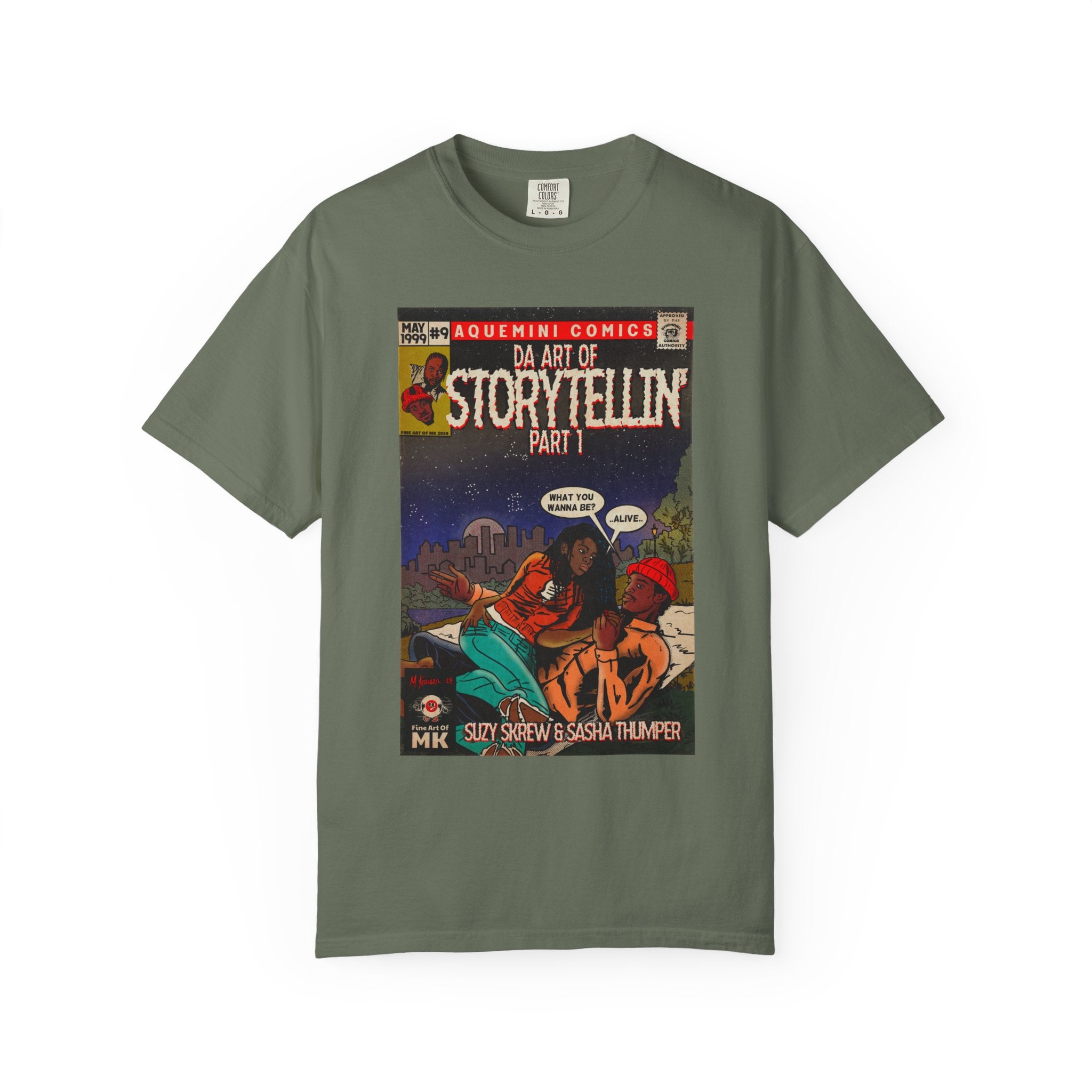 Da Art of Storytellin’ Part 1 - Unisex Comfort Colors T-shirt