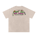 3 Feet High & Rising - Snow Washed Oversized Cotton T-Shirt