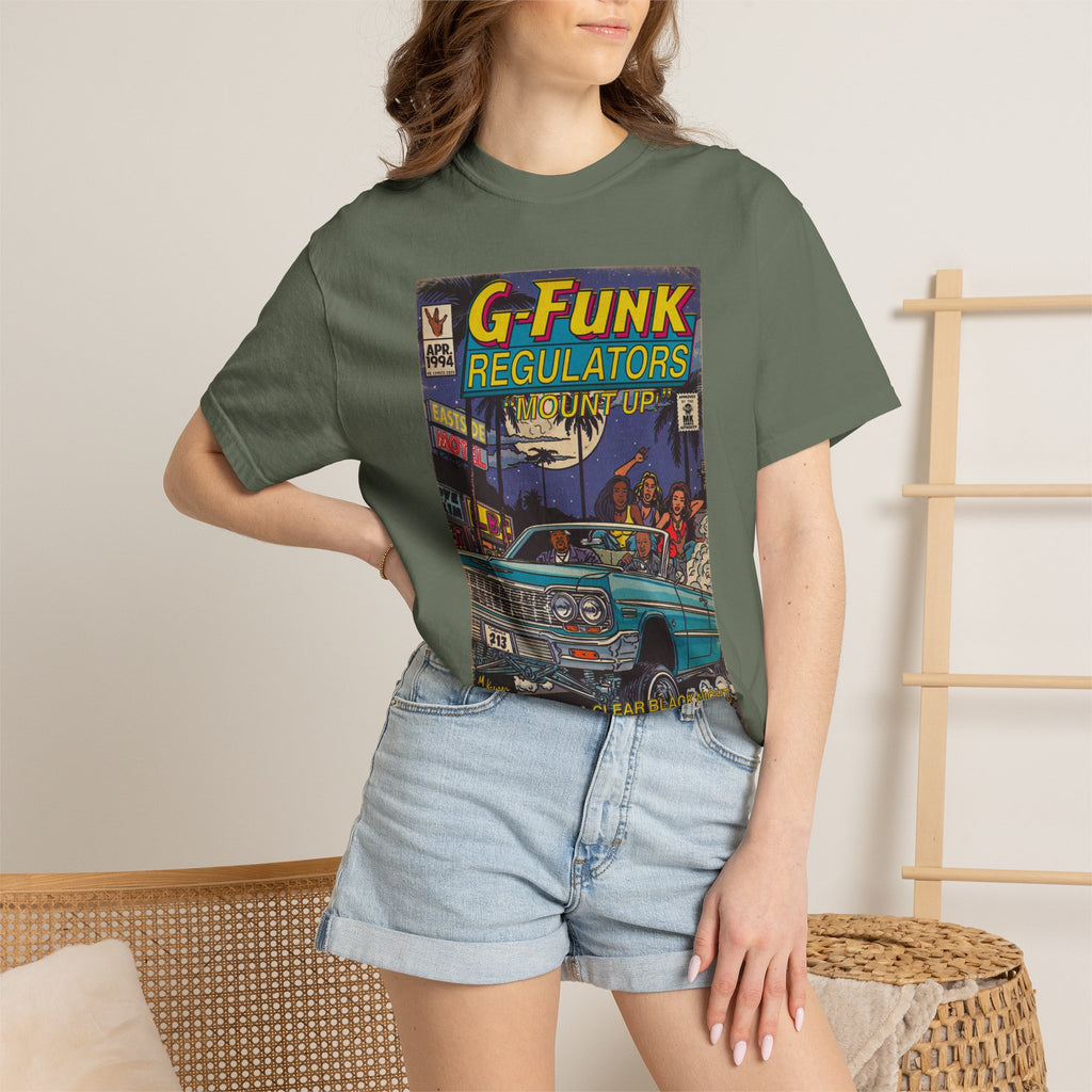 Regulate - Unisex Comfort Colors 1717 Garment-Dyed Heavyweight Crew Neck T-shirt