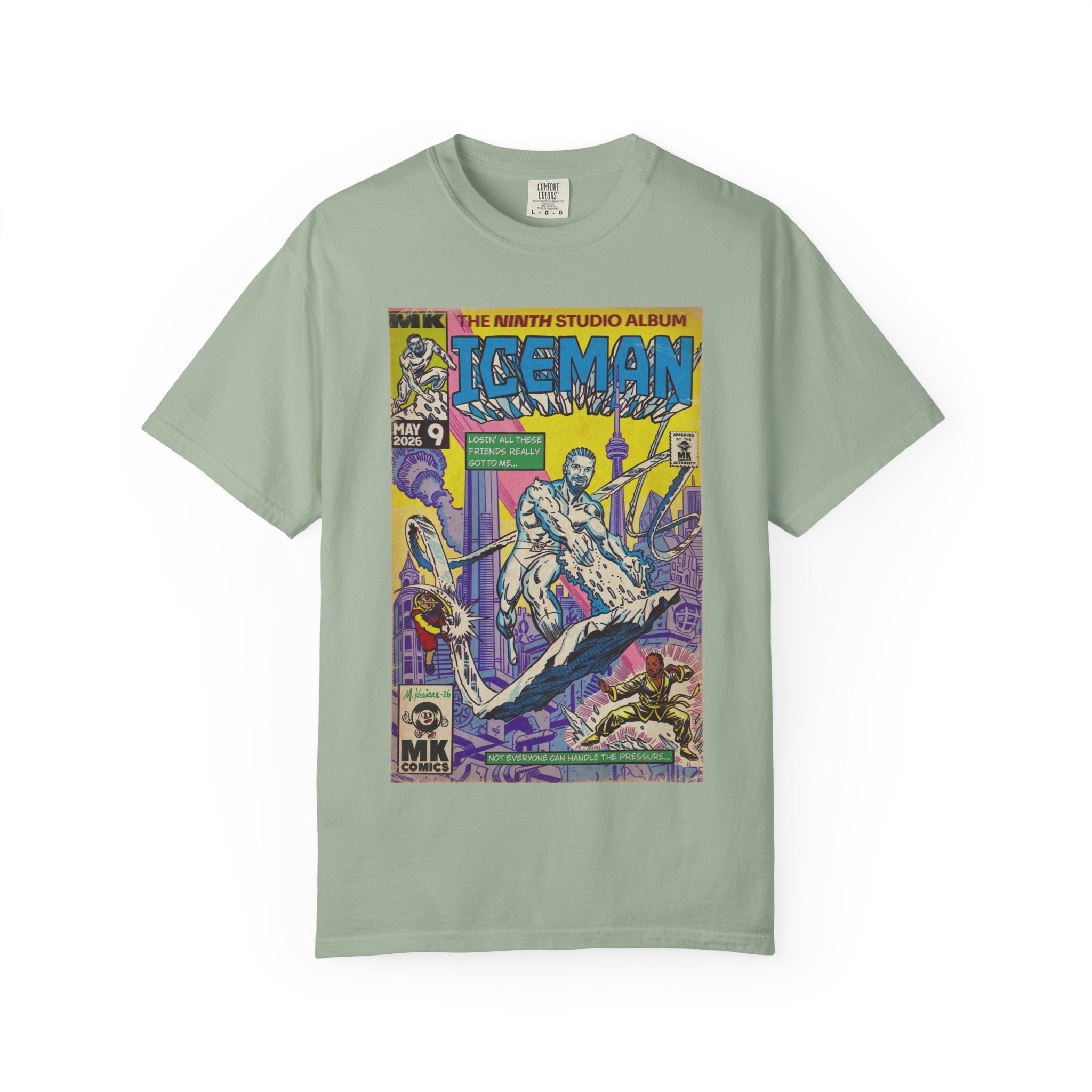 Iceman - Unisex Comfort Colors T-shirt