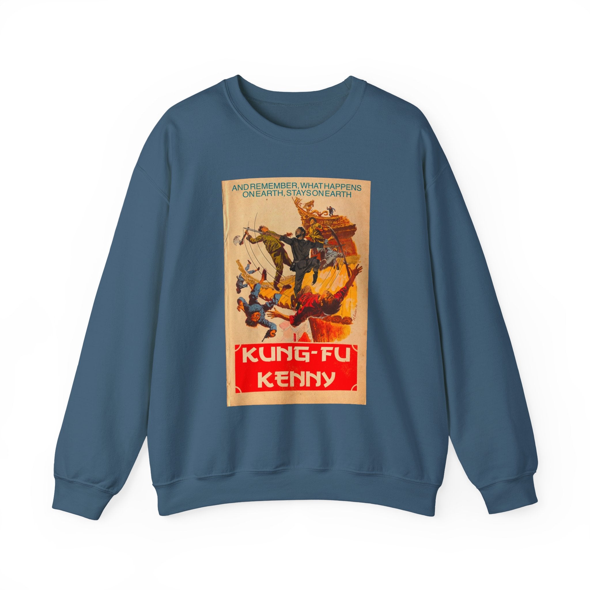 Kung Fu Kenny - Unisex Heavy Blend™ Crewneck Sweatshirt