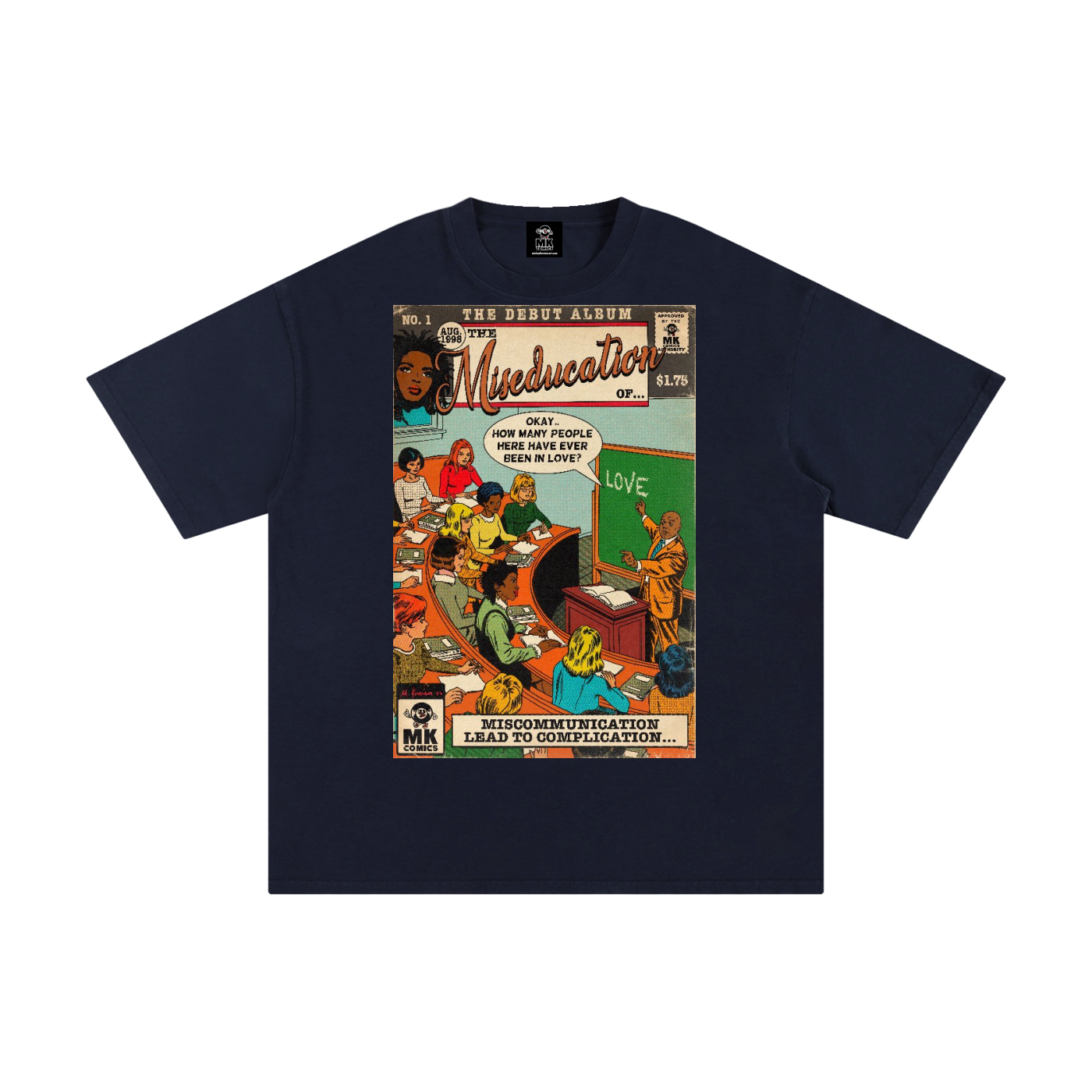The Miseducation of... - MK Classics - Unisex Pure Cotton T-Shirt