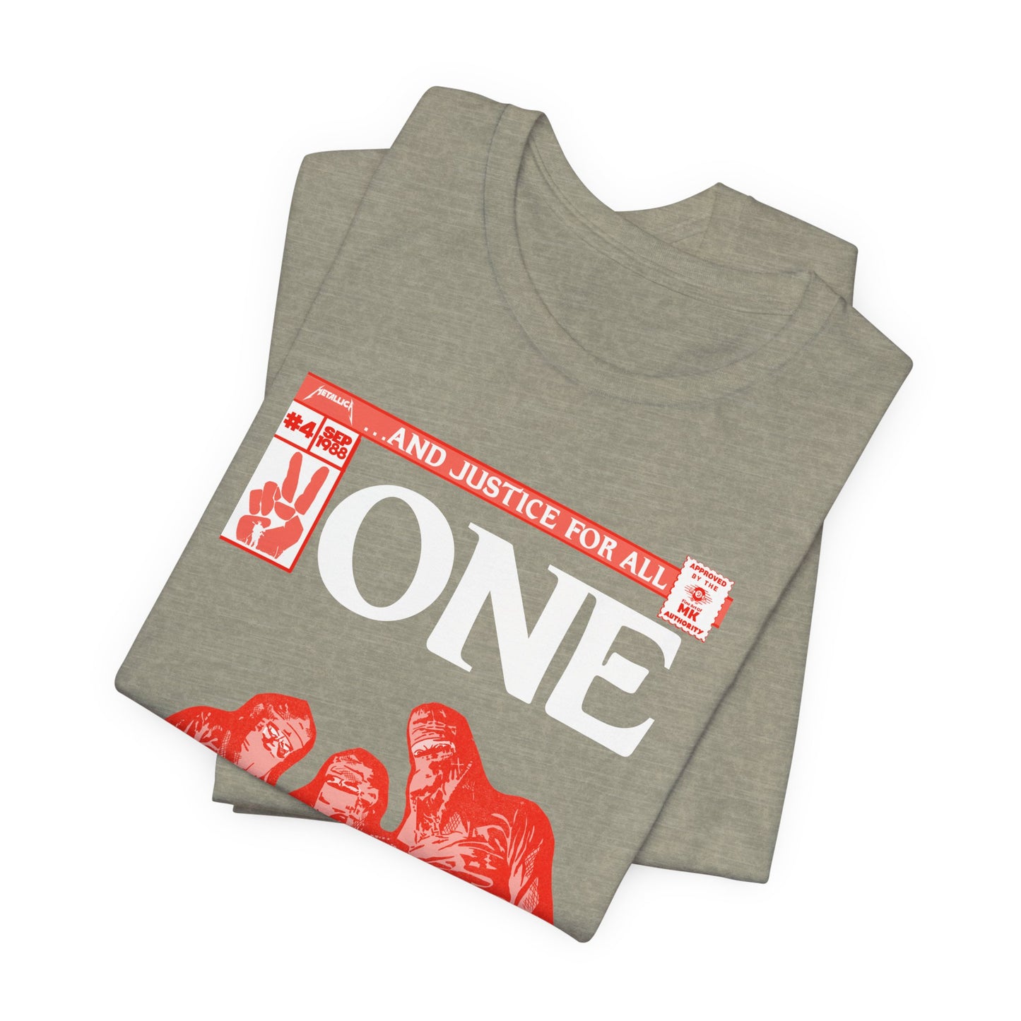 Metallica - One - RED VARIANT - Unisex Jersey Short Sleeve Tee