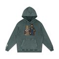 Ram - Snow Washed Loose Cotton Hoodie
