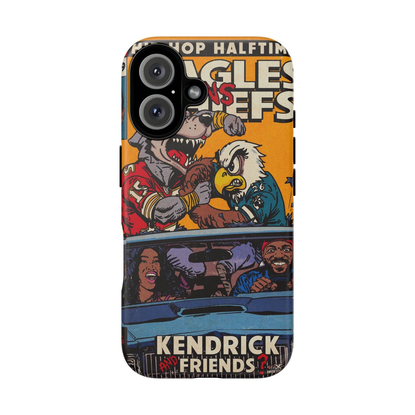 Kendrick & SZA - 2025 Halftime - Eagles vs Chiefs - Tough Phone Cases