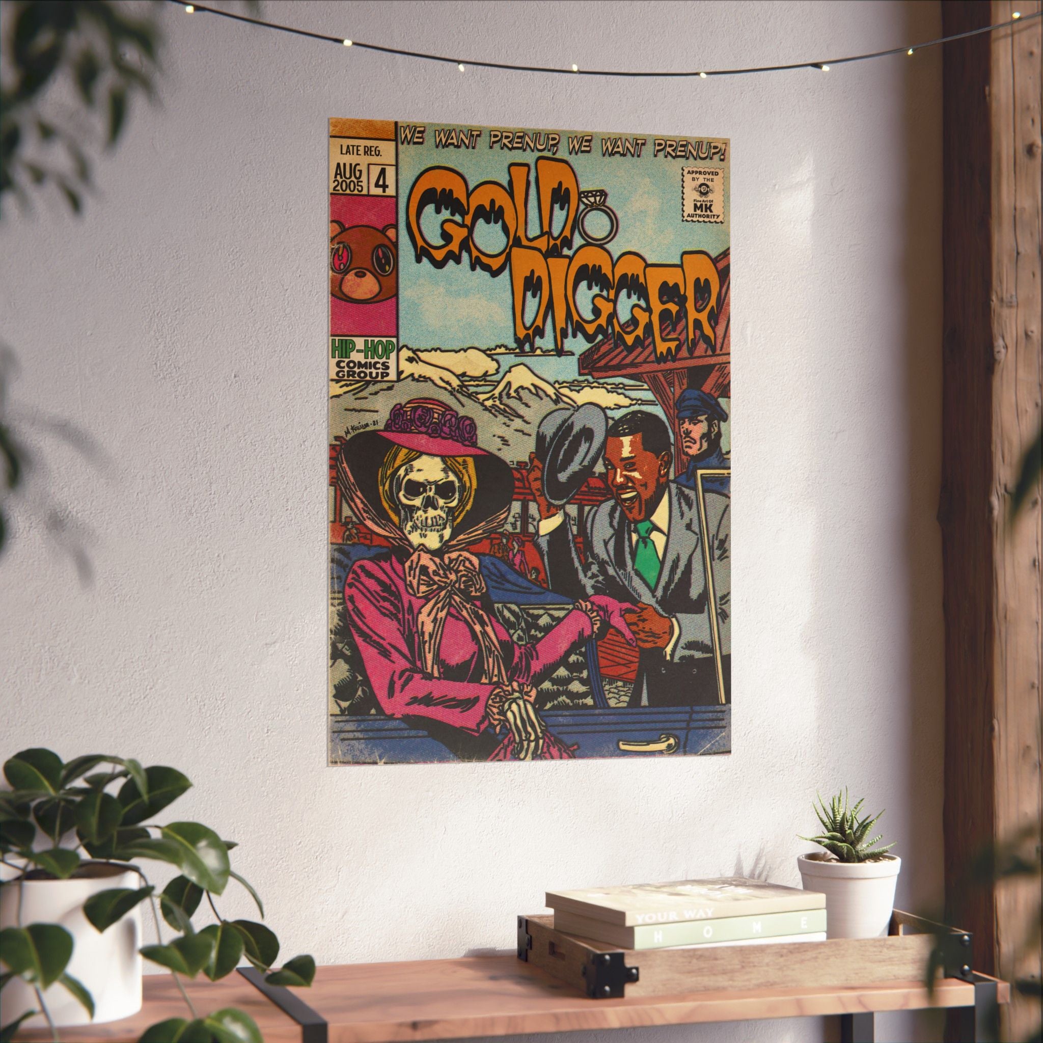 Gold Digger - Matte Vertical Posters