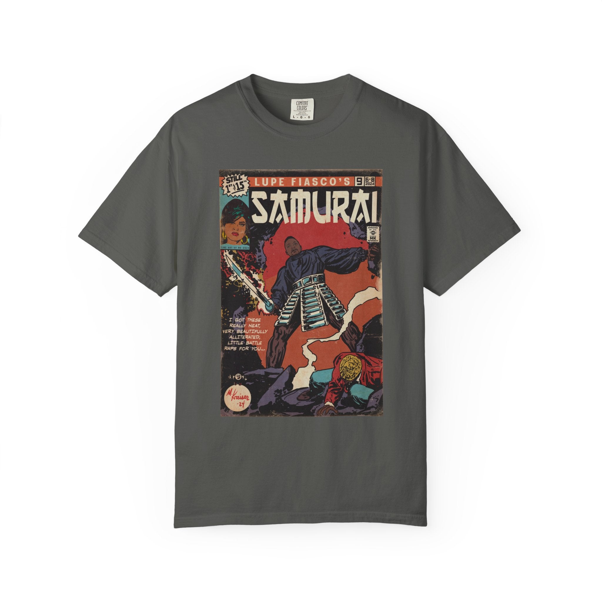 Samurai - Unisex Comfort Colors T-shirt