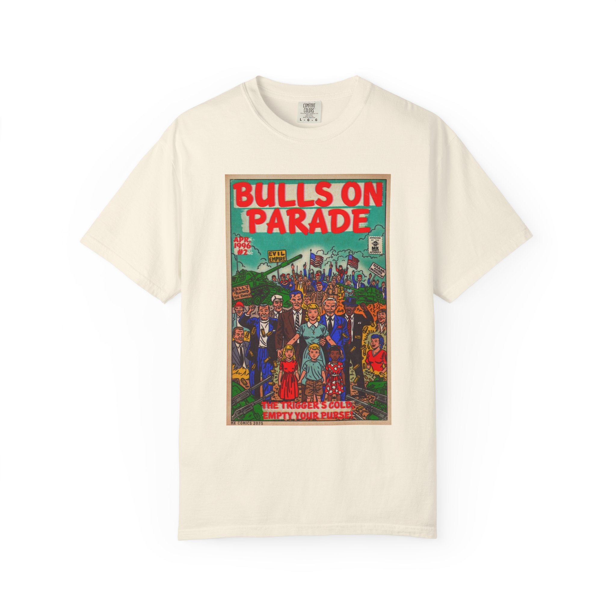 Bulls Parade - Unisex Comfort Colors T-shirt