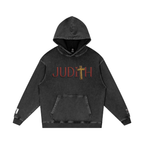 Judith - Snow Washed Loose Cotton Hoodie