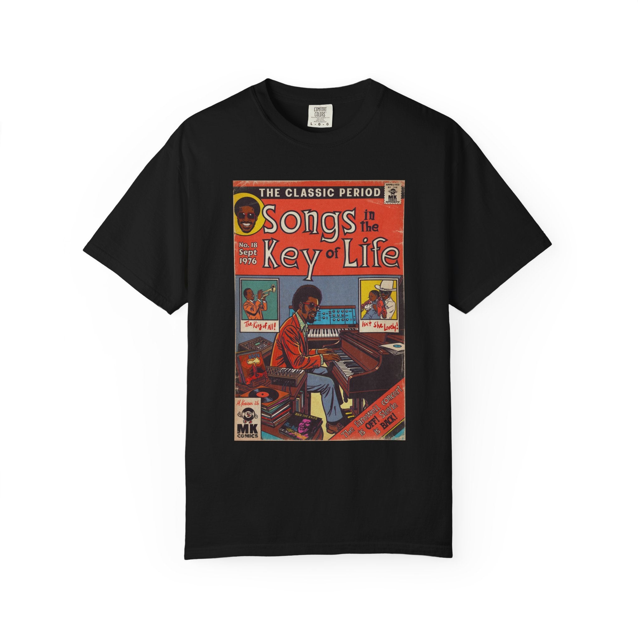 Songs in the Key of Life - Unisex Comfort Colors T-shirt