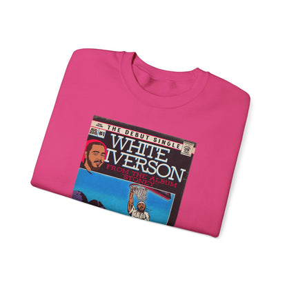 Post Malone - White Iverson -  Unisex Heavy Blend™ Crewneck Sweatshirt