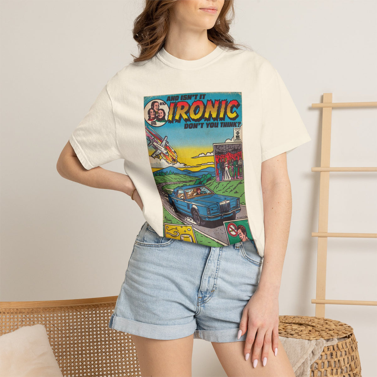 Ironic – Unisex Comfort Colors T-Shirt
