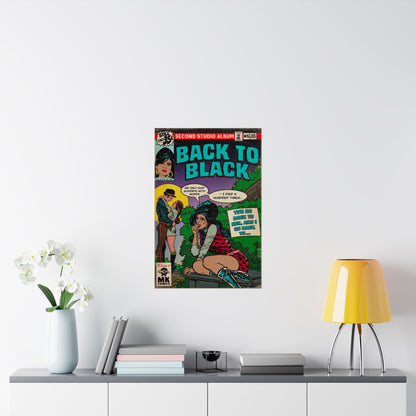Back to Black - Premium Matte Vertical Poster