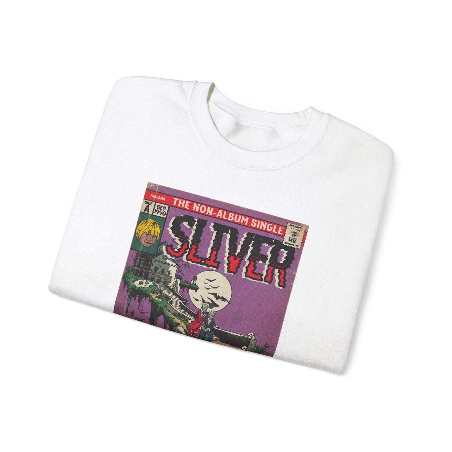 Nirvana - Sliver - Unisex Heavy Blend™ Crewneck Sweatshirt