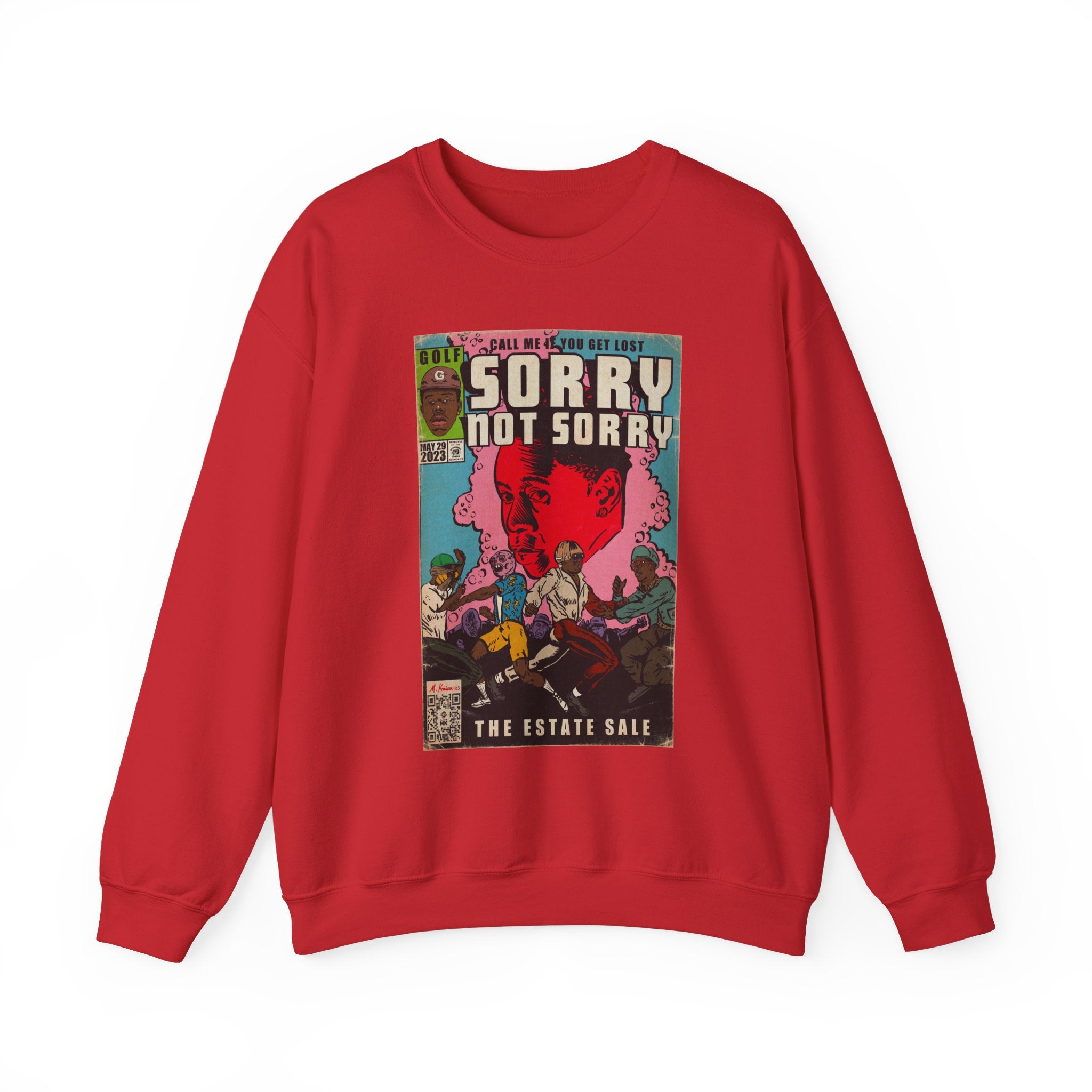 Tyler - Sorry Not Sorry - Unisex Heavy Blend™ Crewneck Sweatshirt
