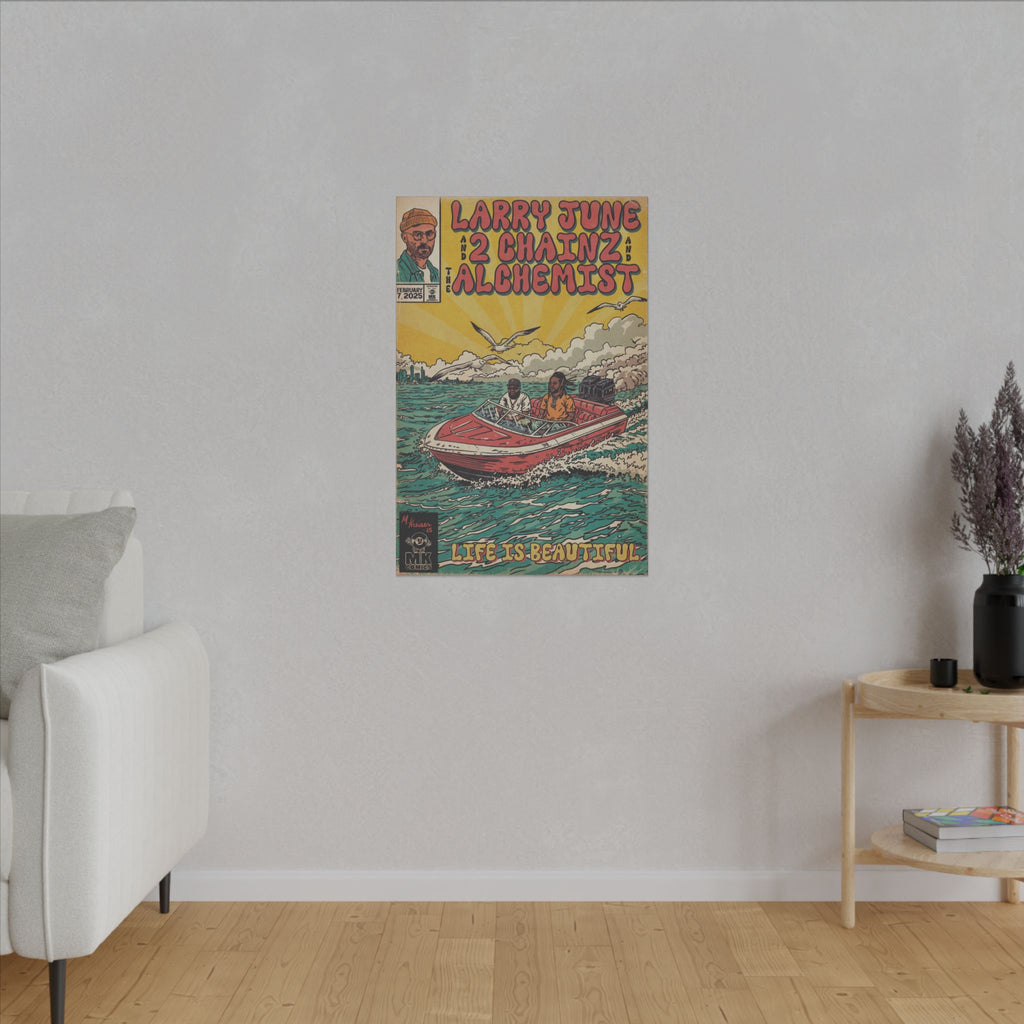 Life is Beautiful - Matte Canvas, Stretched, 0.75" (Multi-Size)