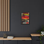 Be Quiet and Drive - Matte Canvas, Framed (Multi-color)
