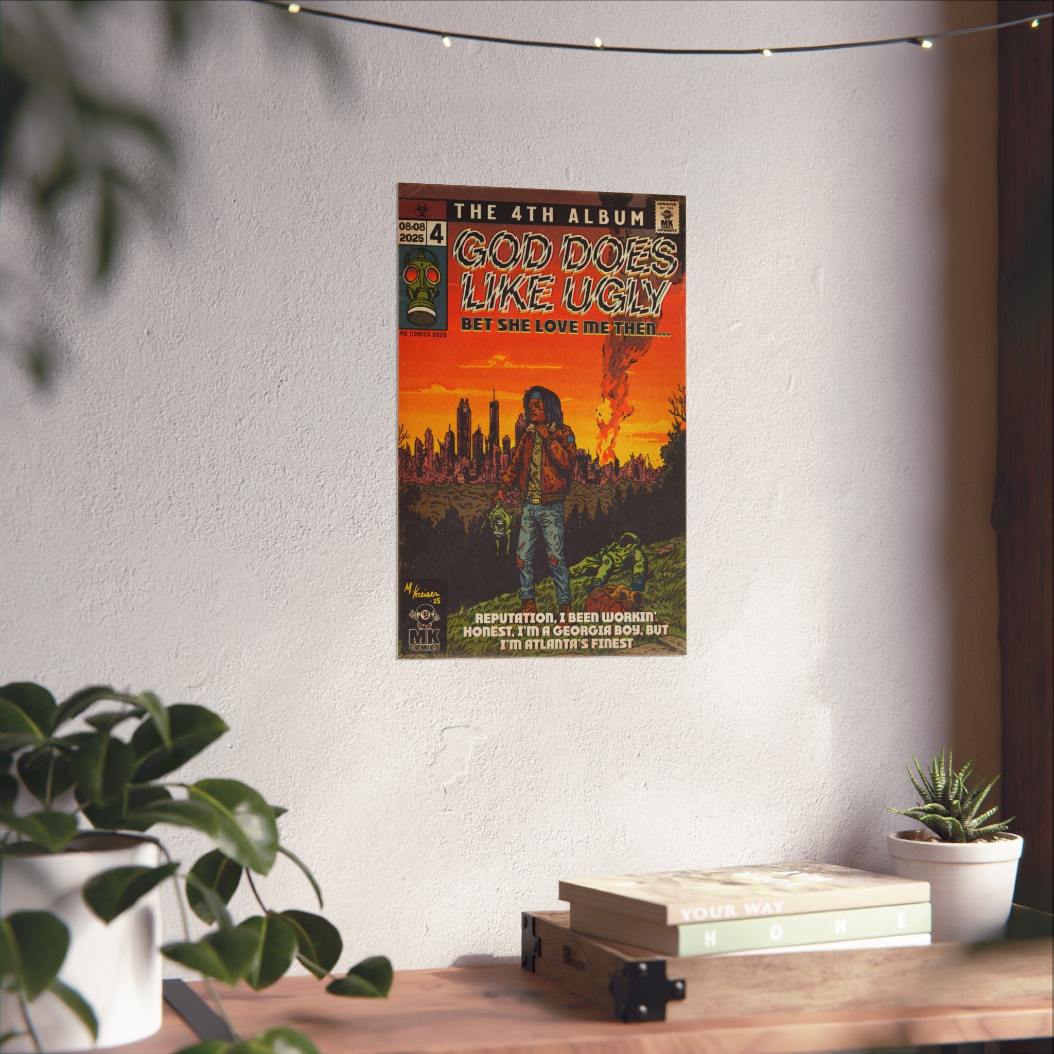 God Does Like Ugly - Matte Vertical Posters