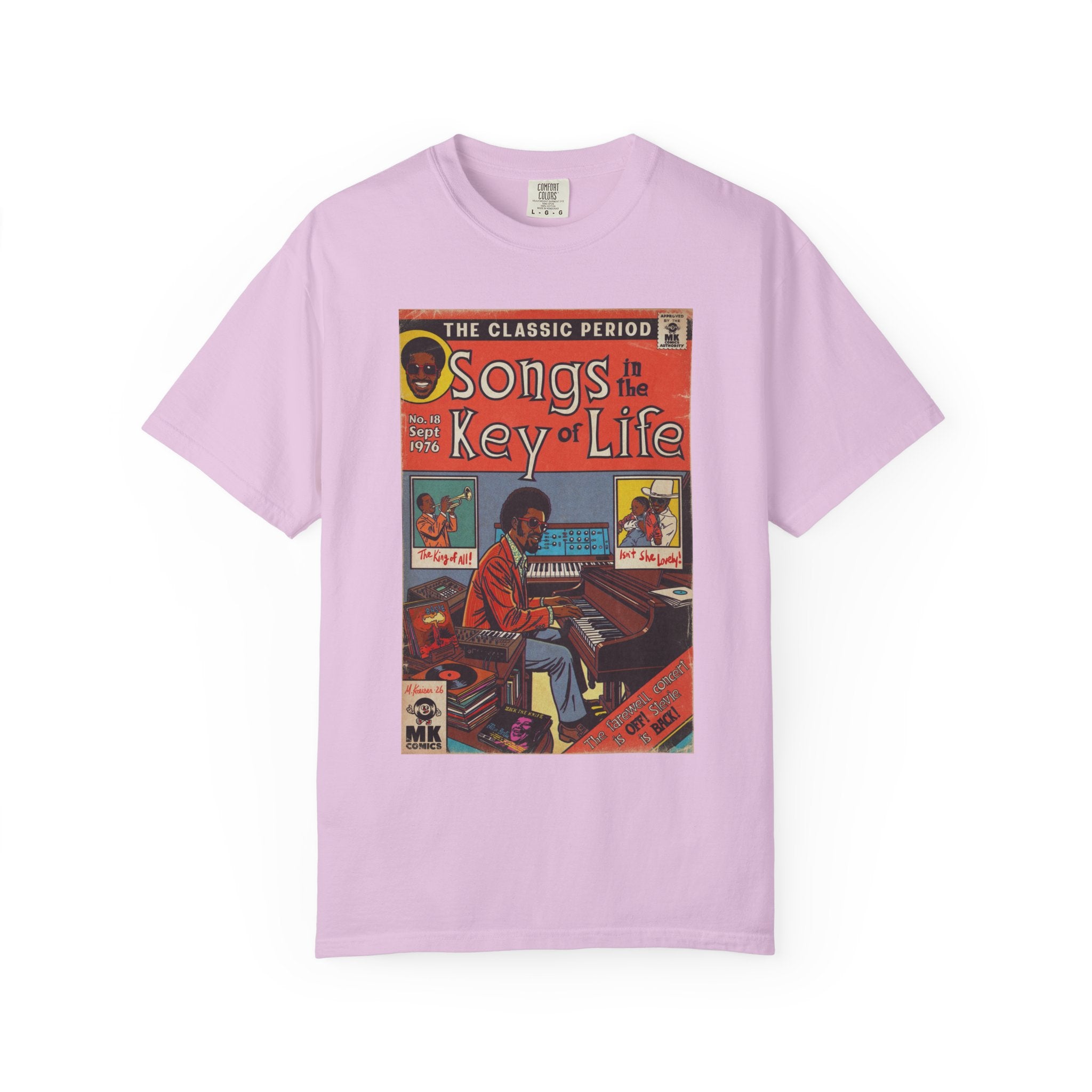 Songs in the Key of Life - Unisex Comfort Colors T-shirt