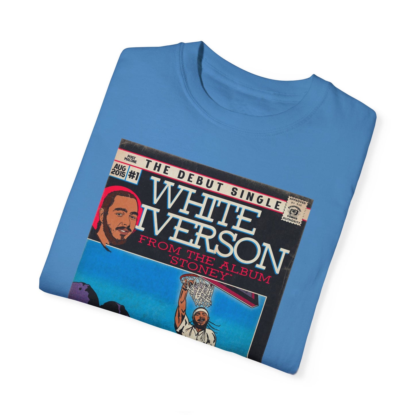 Post Malone - White Iverson - Unisex Comfort Colors T-shirt