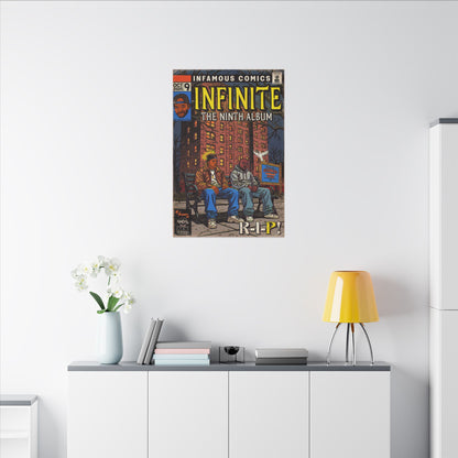 Infinite - Comic Book Art - Matte Canvas, Stretched, 0.75" (Multi-Size)