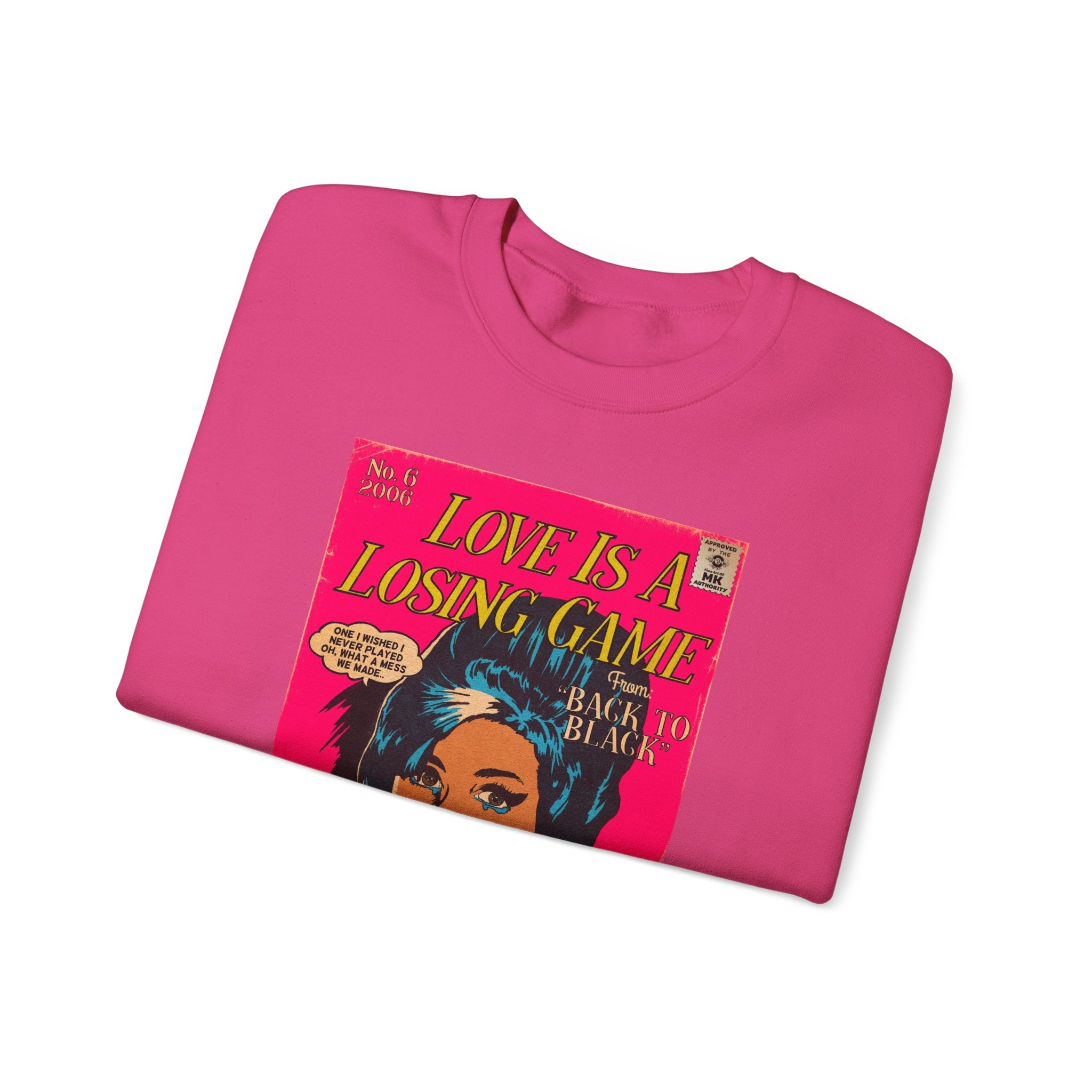 Love Is A Losing Game - Unisex Heavy Blend™ Crewneck Sweatshirt
