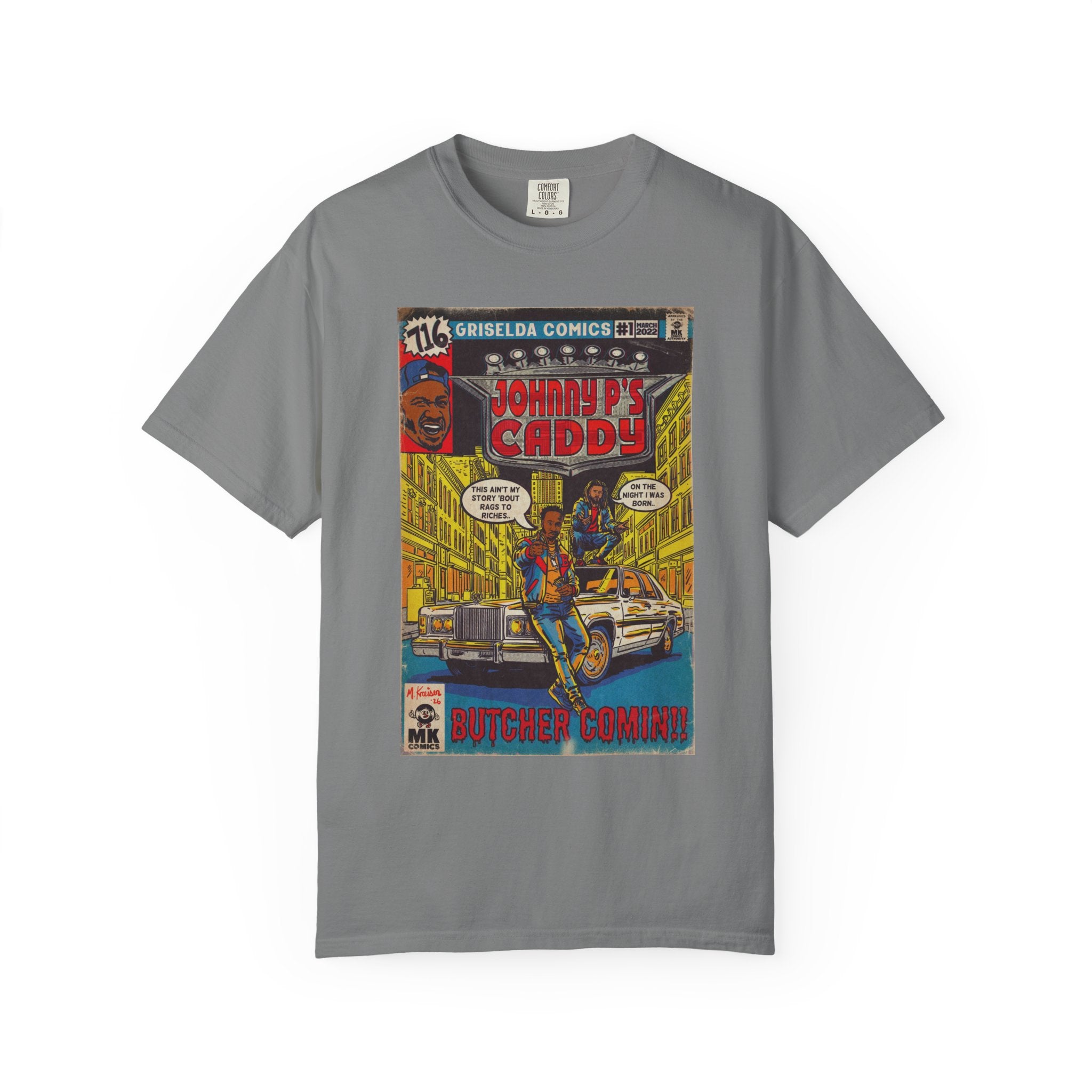 Johnny P's Caddy - Unisex Comfort Colors T-shirt