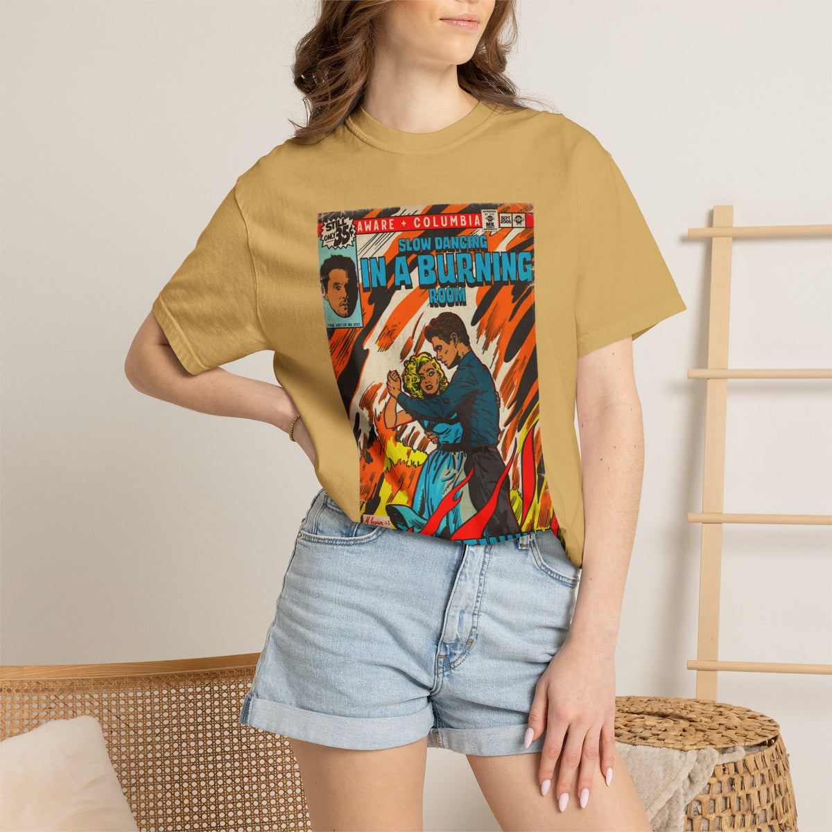 Slow Dancing in a Burning Room - Unisex Comfort Colors Shirt
