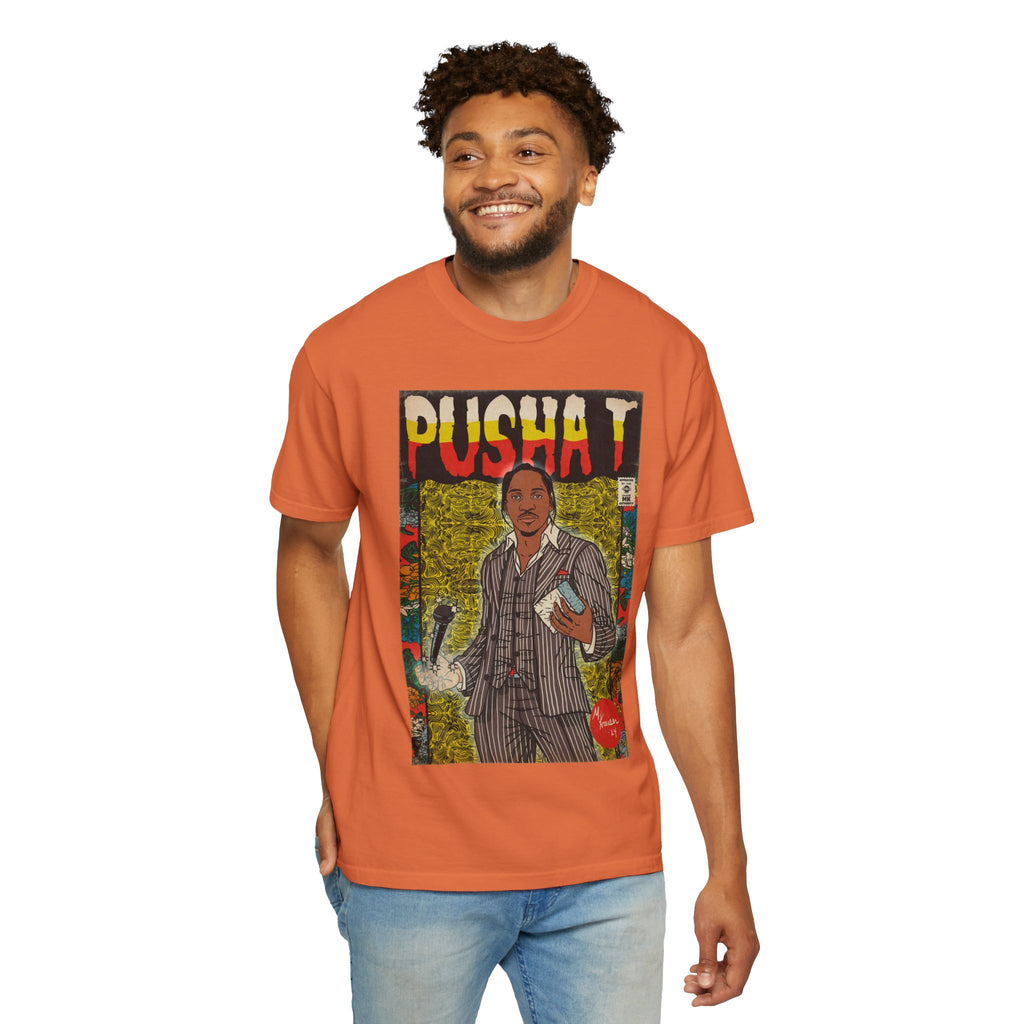 Push - Comic Book Art - Unisex Comfort Colors T-shirt