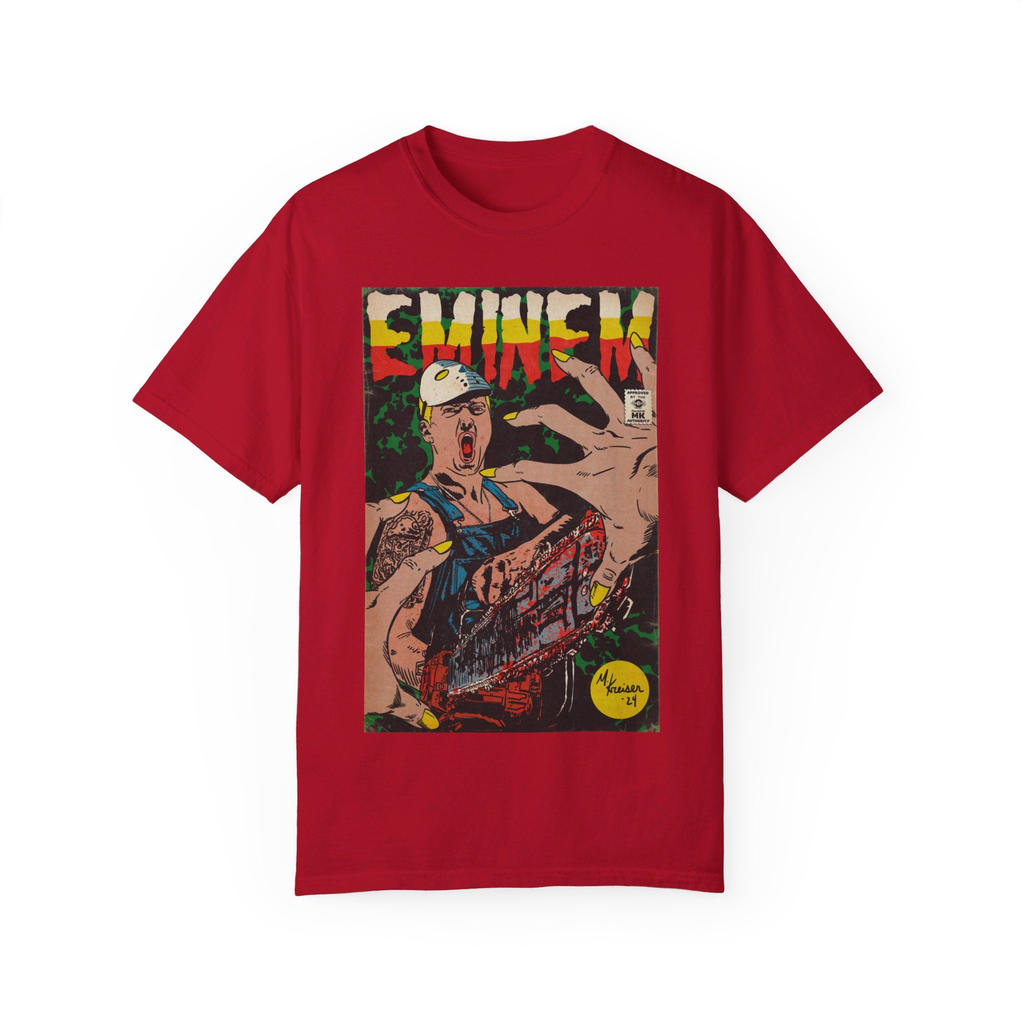 Em - Comic Book Art - Unisex Comfort Colors T-shirt
