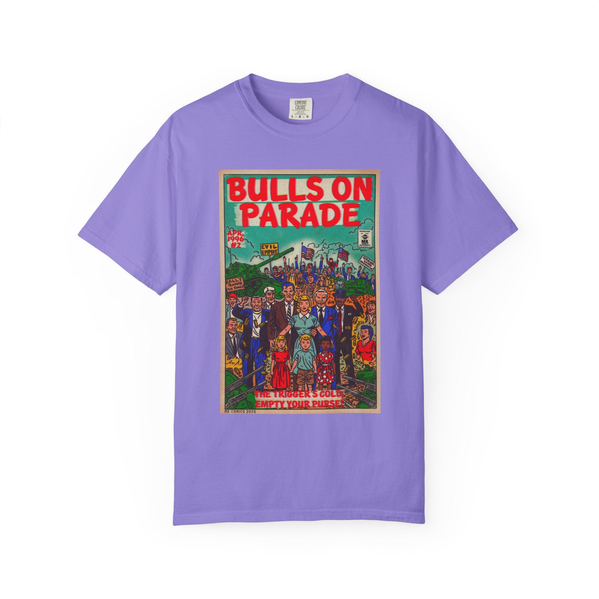 Bulls Parade - Unisex Comfort Colors T-shirt