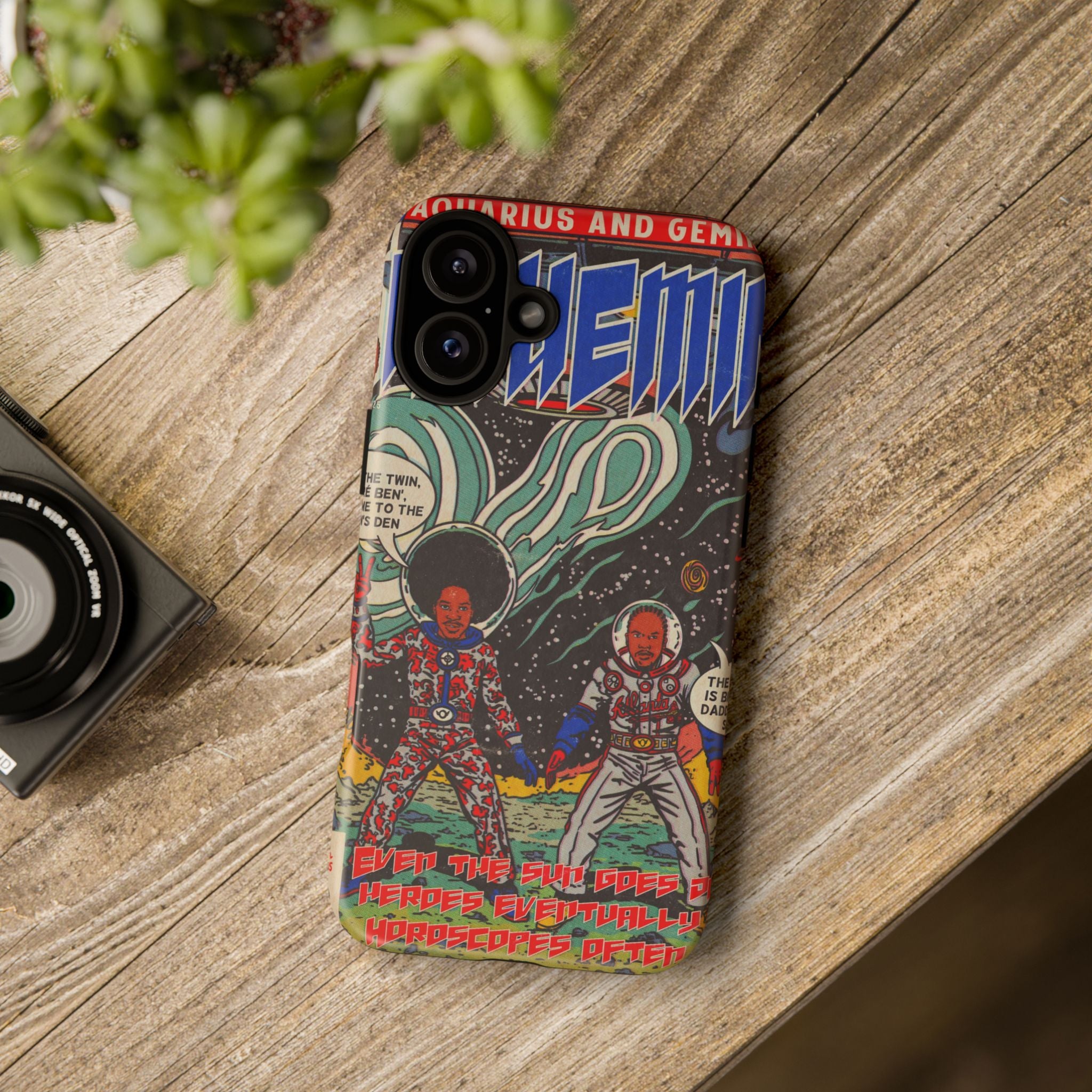 Aquemini - Comic Book Art - Tough Phone Cases