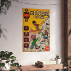 Glaciers of Ice - Matte Vertical Poster