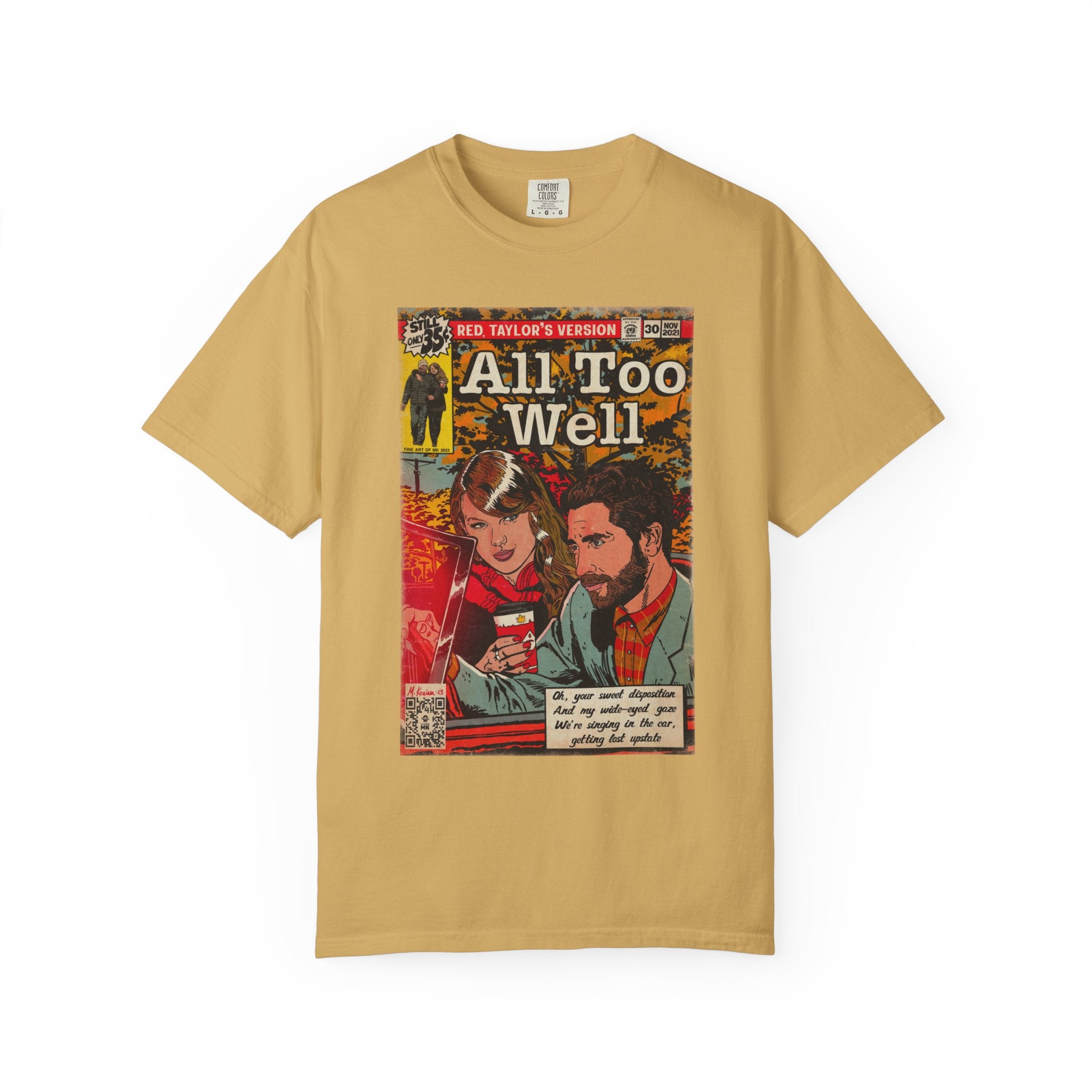 All Too Well - Unisex Comfort Colors T-shirt