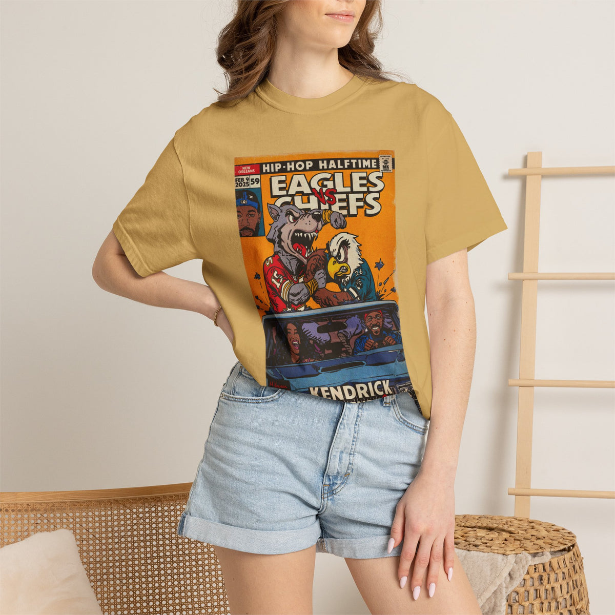 2025 Halftime - Eagles vs Chiefs -  Unisex Comfort Colors T-shirt