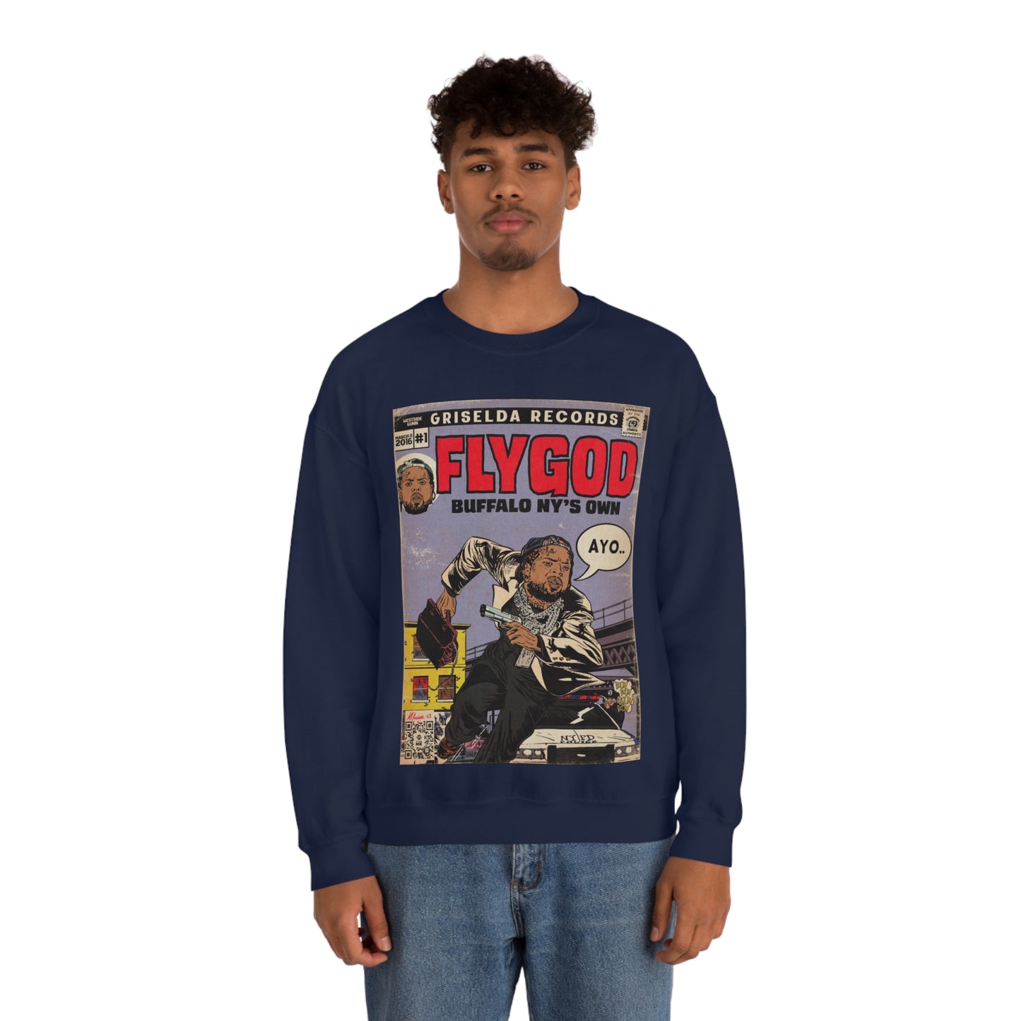 Westside Gunn - Flygod - Unisex Heavy Blend™ Crewneck Sweatshirt