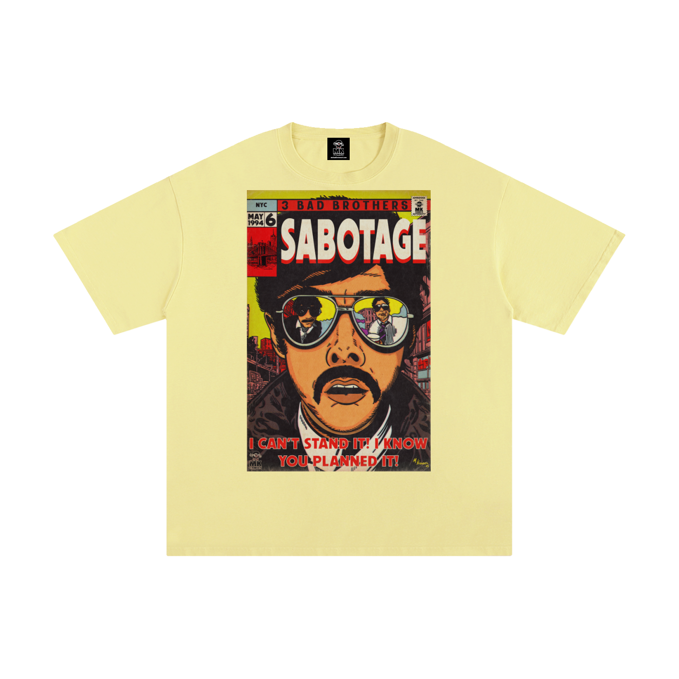 Sabotage - MK Classics - Unisex Pure Cotton T-Shirt