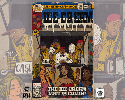 Raekwon- Ice Cream - Premium Matte Vertical Poster