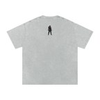 Rhythm Nation - Snow Washed Oversized Cotton T-Shirt