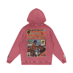 Songs in the Key of Life - Snow Washed Loose Cotton Hoodie