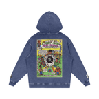 3 Feet High & Rising - Snow Washed Loose Cotton Hoodie